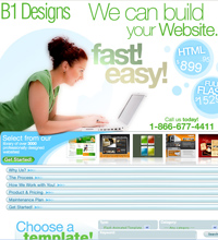 B1 Designs Template Websites