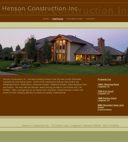 Henson Construction Inc.